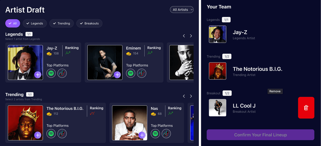 Draft Your Rappers